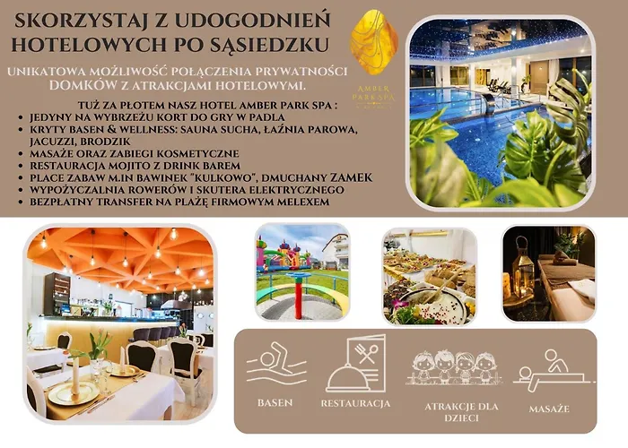 Olivina Park Spa - Domki Z Dostepem Do Krytego Basenu, Saun, Wyzywienia I Atrakcji Dla Dzieci